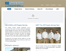 Tablet Screenshot of jcrpropertyservices.com